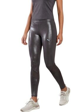 Puma Black Shimmer Performance Leggings